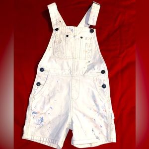Polo by Ralph Lauren Distressed Short Overalls, size 6x